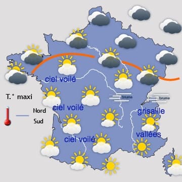Frais et nuageux 