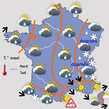 Défilé incessant de perturbations océaniques !!