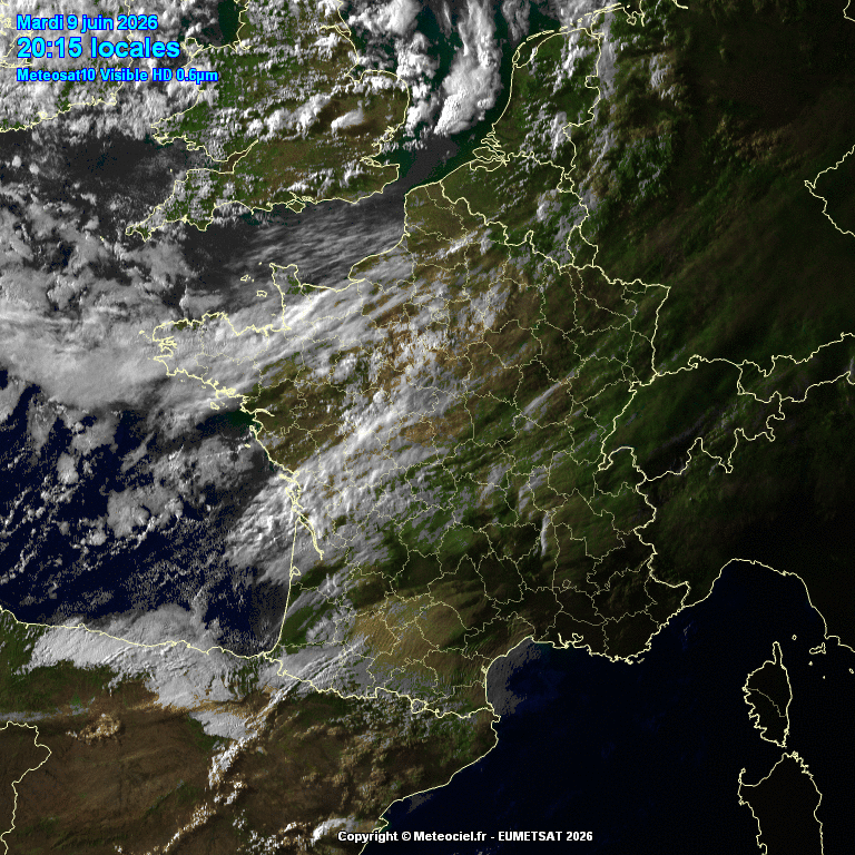 Image d'illustration pour Suivi des nuages en France