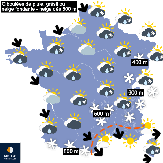 Très agité et incertitude pour la semaine prochaine