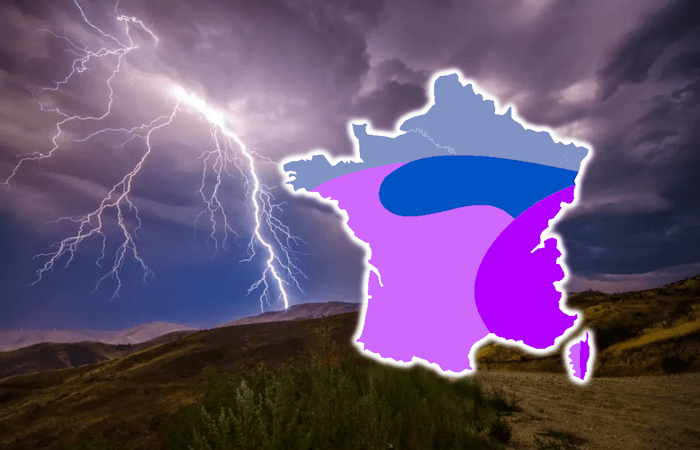 Qui sera touché par les orages de grêle mardi, mercredi et jeudi ?