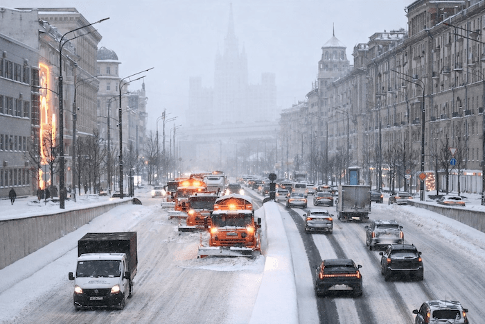 Un hiver plus enneigé que d'habitude vers l'est