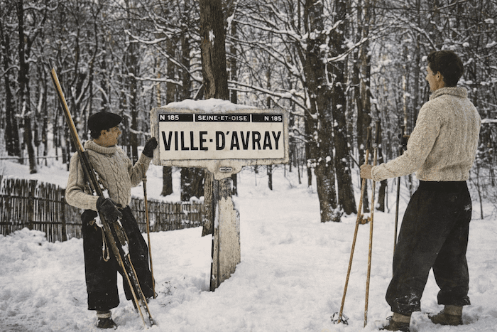 L'incroyable chaos des 40 cm de neige de mars 1946 en Ile-de-France