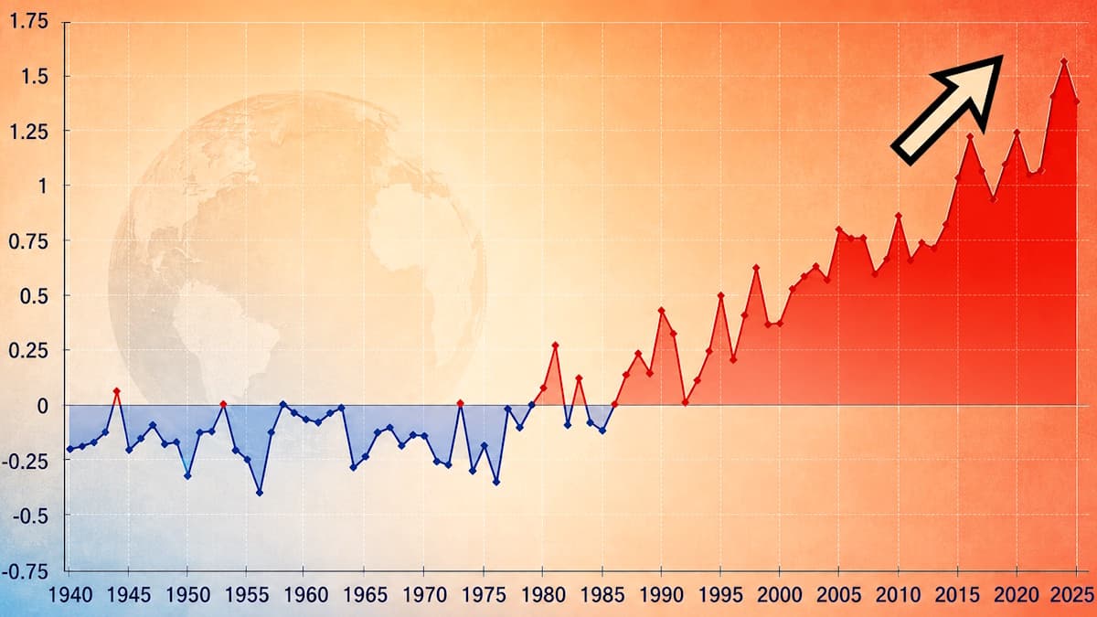 Le réchauffement climatique est-il en train de s'accélérer ? Ce que montrent les derniers records