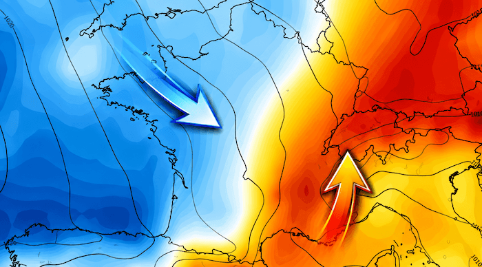Après plus de 35°C, la France va perdre jusqu’à 15°C en 24 heures