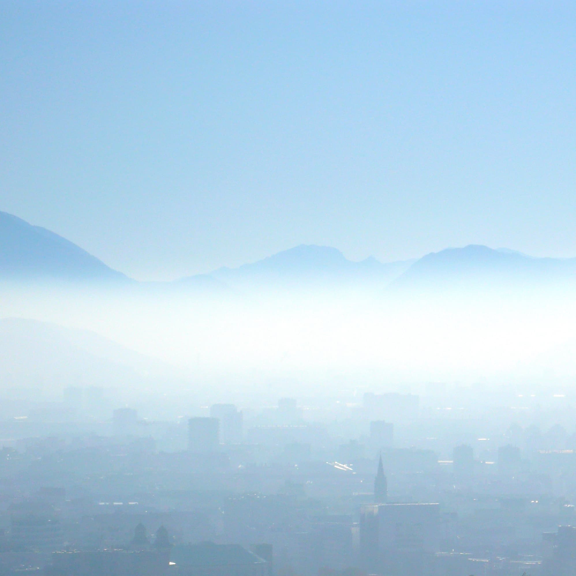brume et soleil sur Grenoble