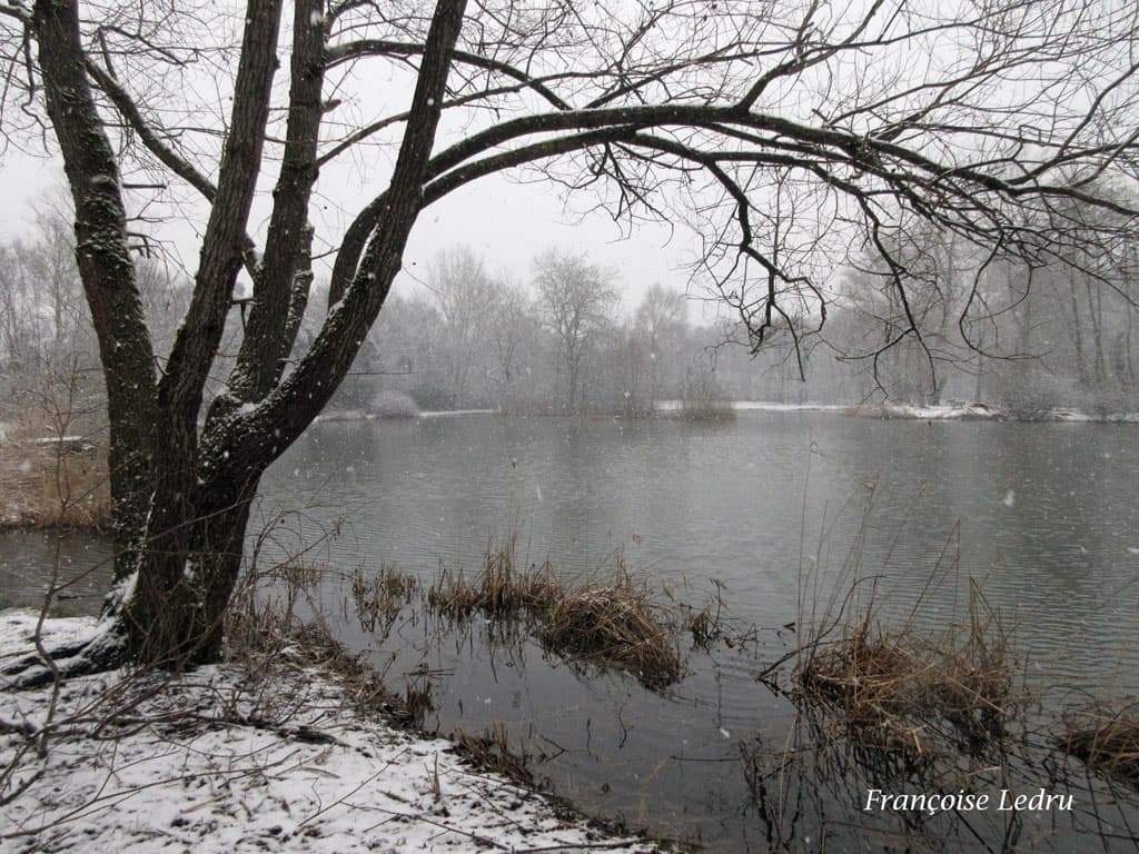 Il neige dans la vallée du Grésivaudan