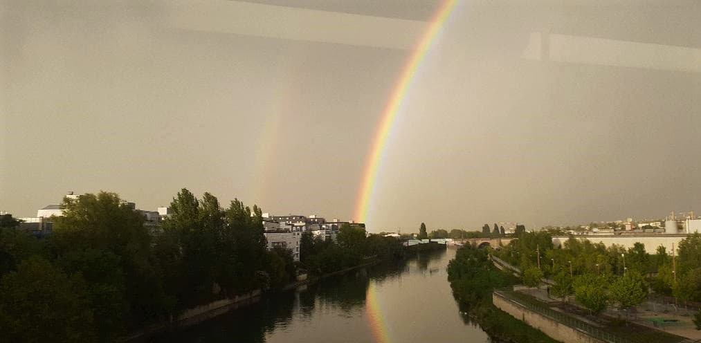 Arc en ciel sur la Marne