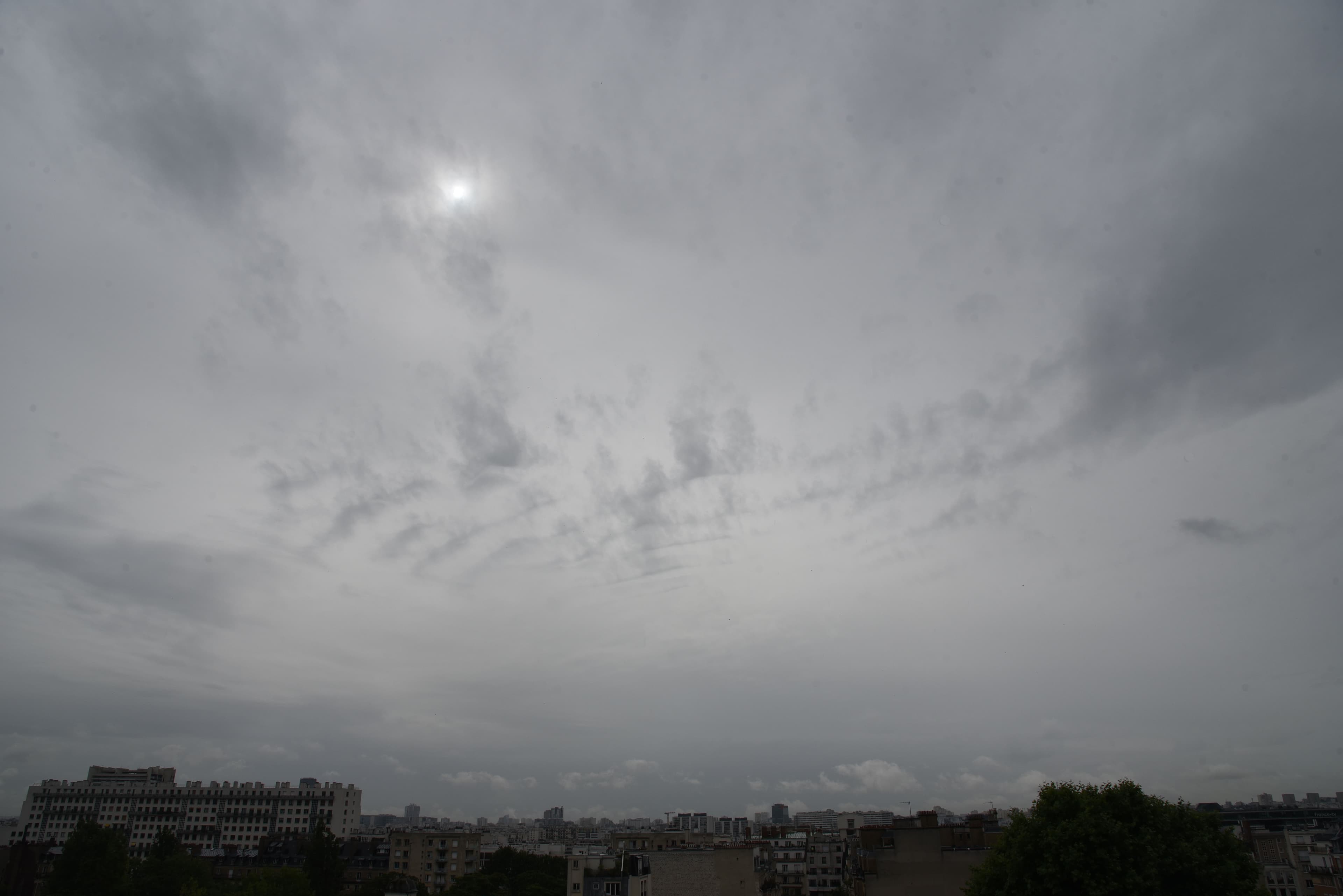Nuages effilés