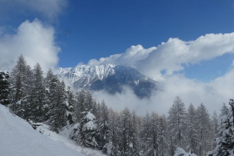 neige abondante lundi