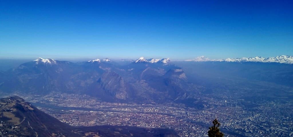 vue sur Grenoble