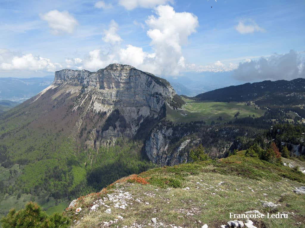 Le Granier et le plateau de l'Alpette