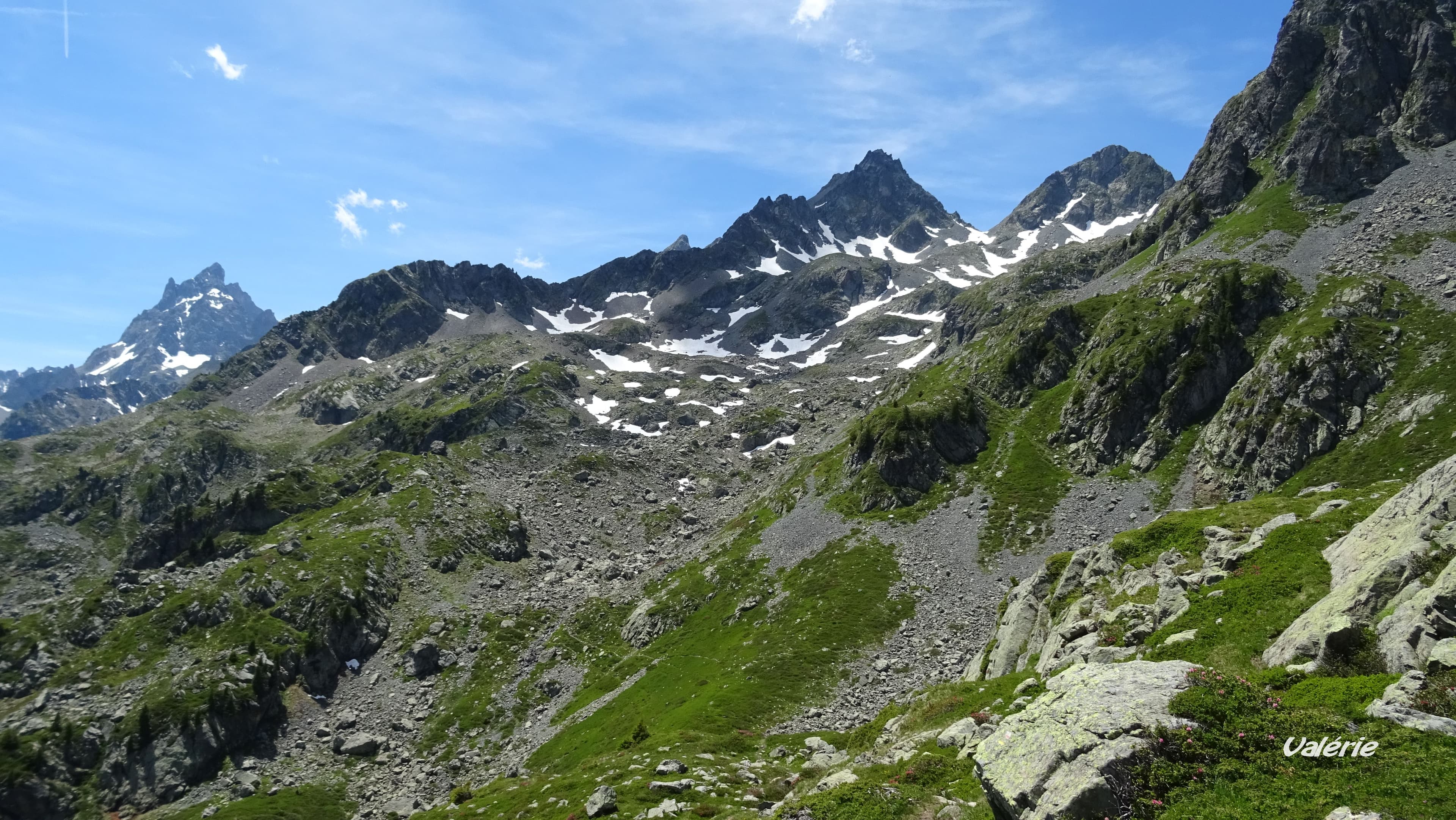Grand Pic de Belledonne et Brèche de la Roche Fendue