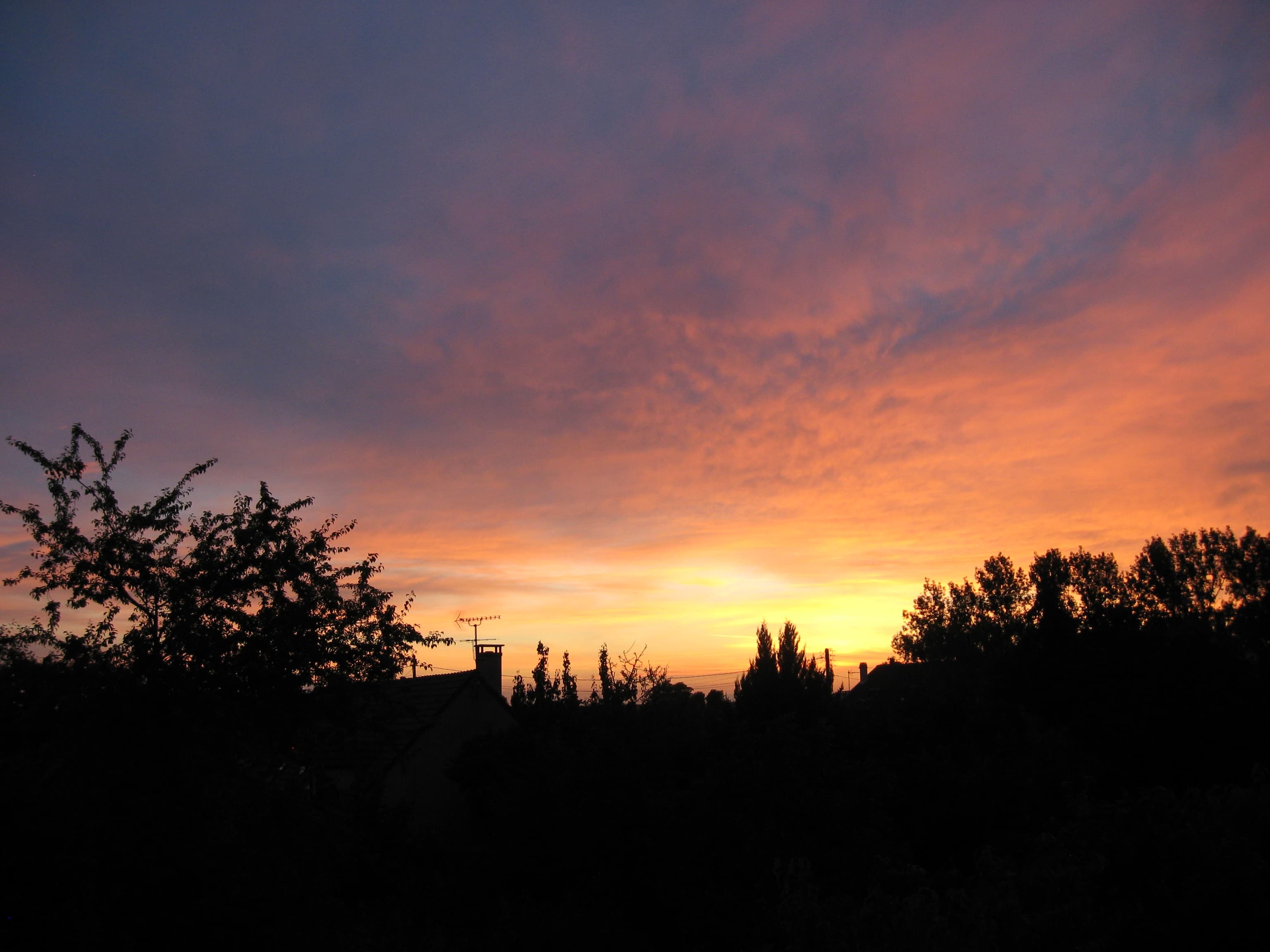 coucher de soleil