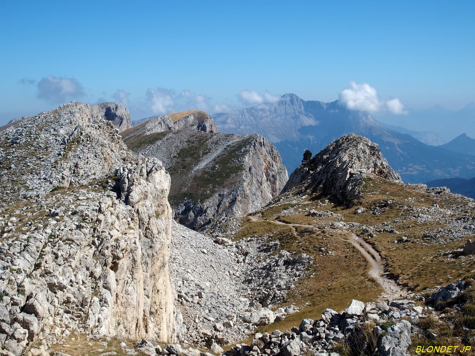 Entre le Pas de la Ville et le Grand Veymont
