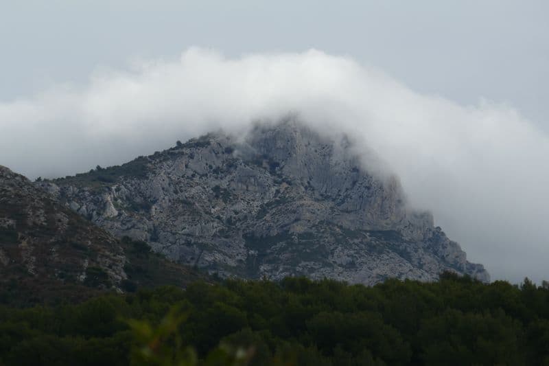 sainte victoire empanachée