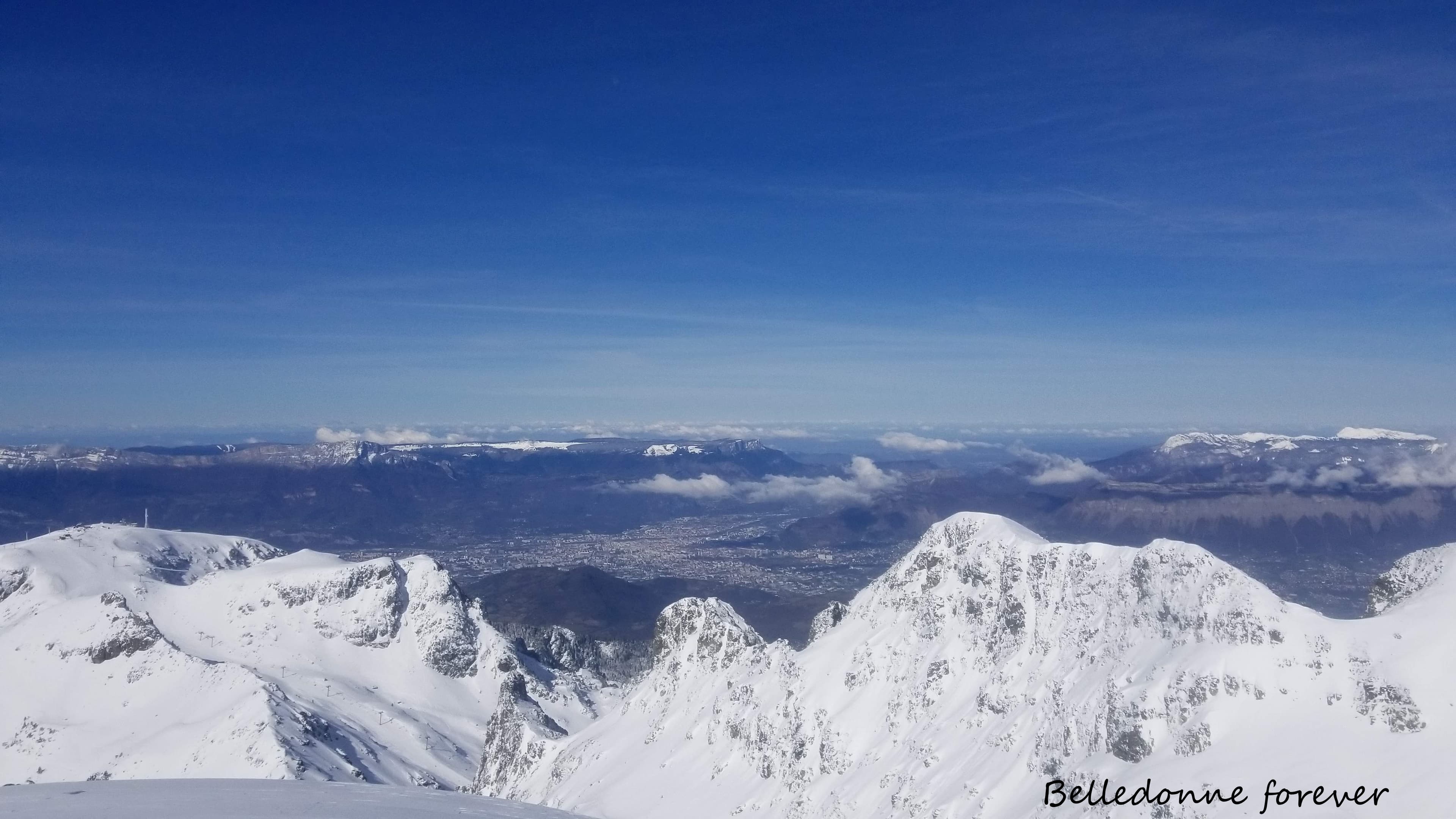Vue sur Grenoble bien dégagée A.P.