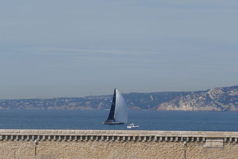 calme plat sur la rade