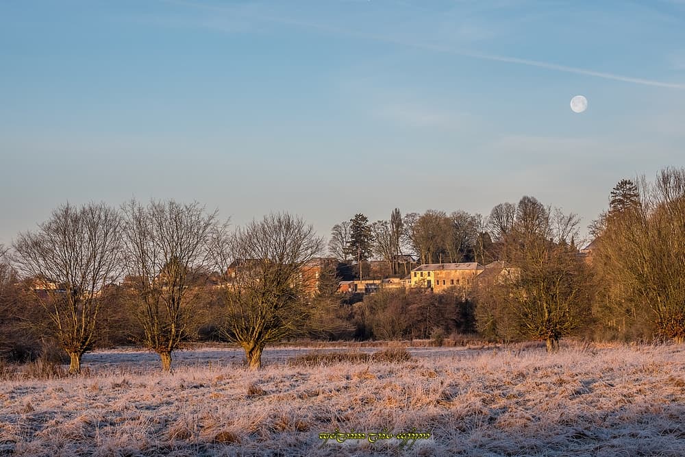 Le givre sous la Lune