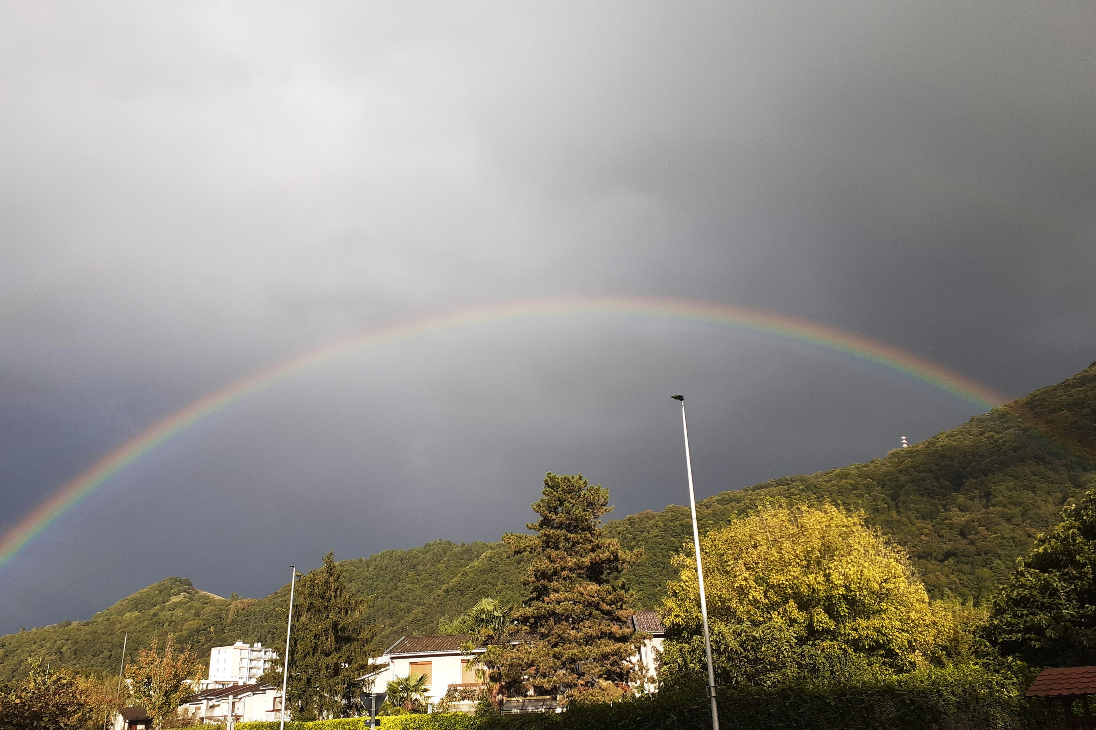 Arc en ciel à Poisat