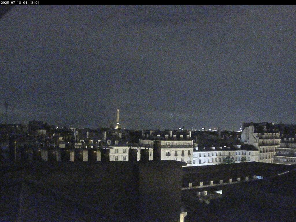 Image en direct sur la webcam