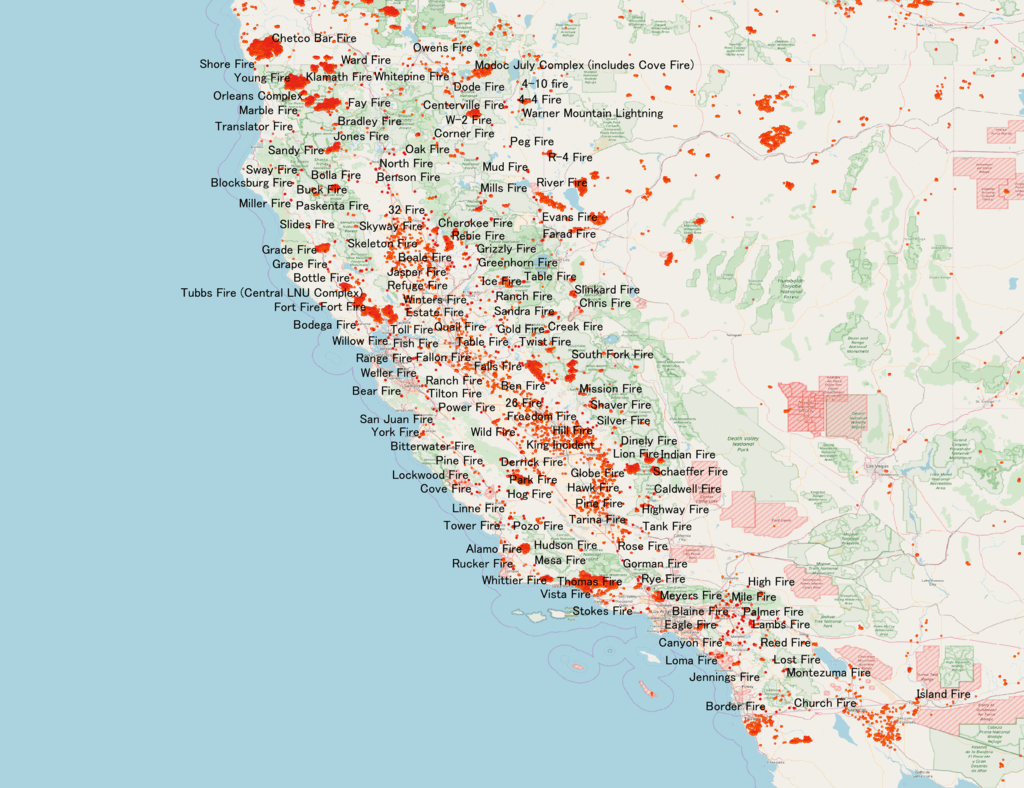 Image d'illustration pour Incendies en Californie : Une situation exceptionnelle