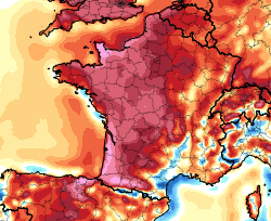Image d'illustration pour Risque de canicule pour le 15 août 