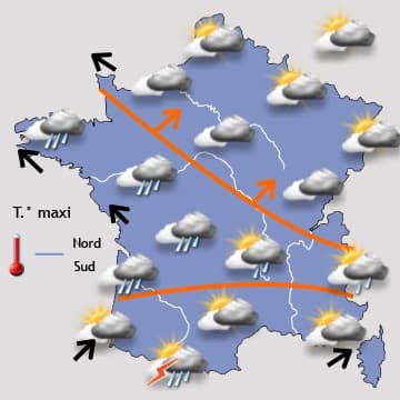 Image d'illustration pour Week-end du 1er mai : Doux mais très perturbé - risque de crue