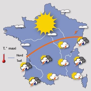 Image d'illustration pour Vigilance orage violent : foudre, grêle, inondations et rafales de vent