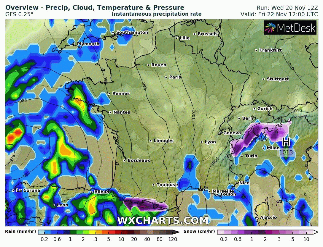 Image d'illustration pour Fortes pluies en Méditerranée, le risque se précise