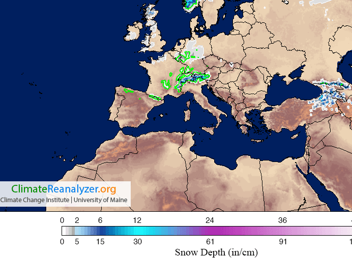 Image d'illustration pour Pluie, vent, froid, gel et neige la semaine prochaine ?