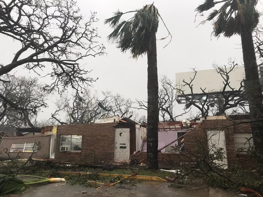 Image d'illustration pour L'ouragan Harvey frappe durement le Texas