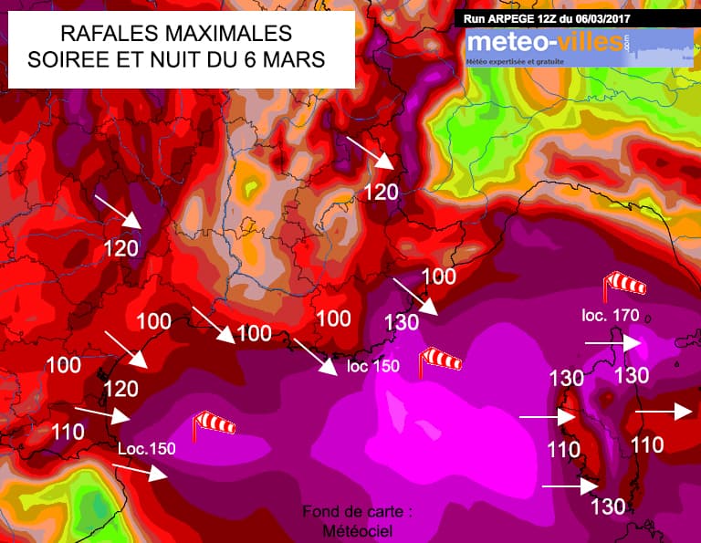 Image d'illustration pour Tempête et giboulées : des vents violents jusqu'à mardi 