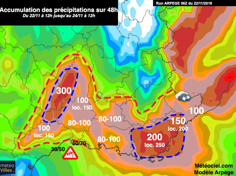 Image d'illustration pour Episode pluvieux en Méditerranée : suivi et prévisions