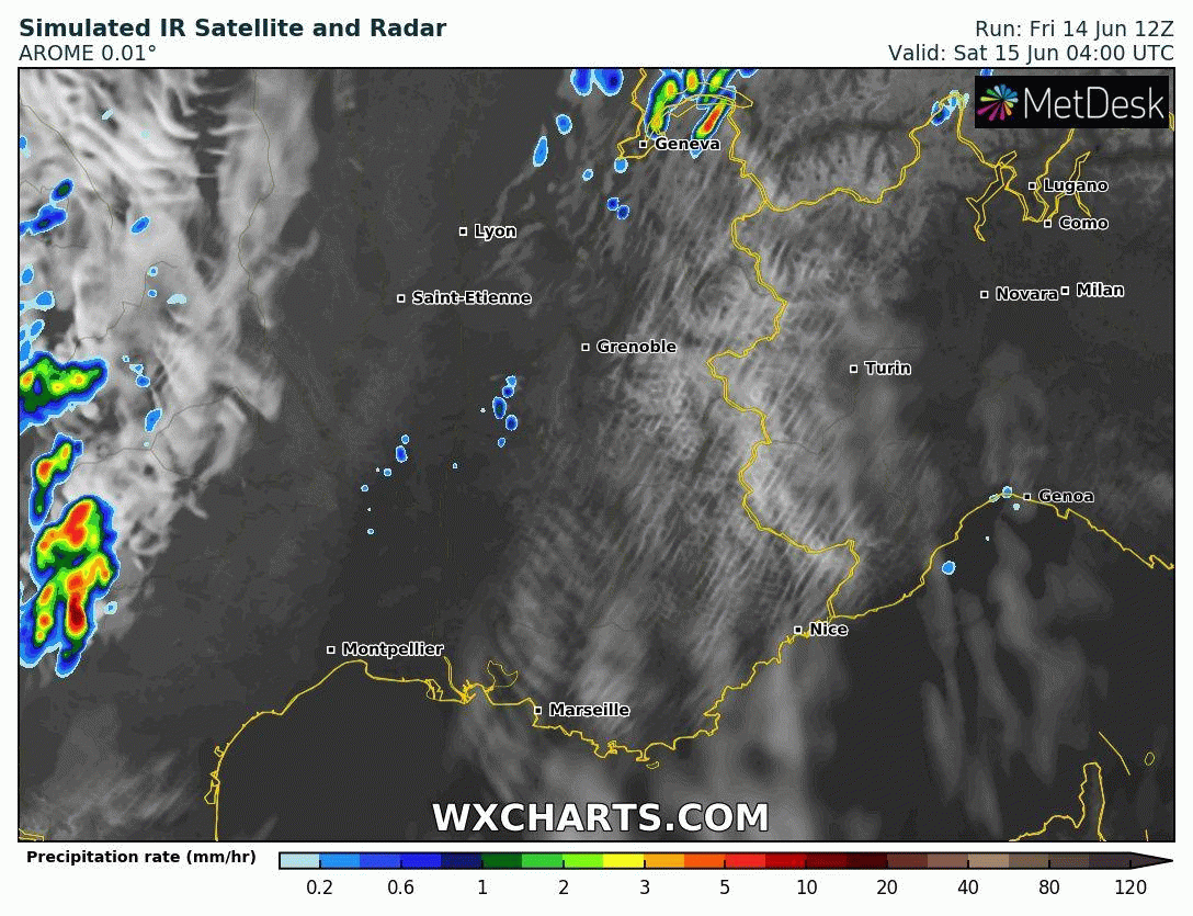 Image d'illustration pour Alerte aux orages dans le Centre-Est ce samedi