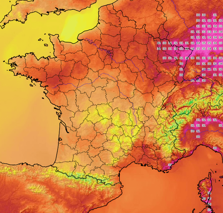 Image d'illustration pour Les très fortes chaleurs s'éloignent après de nouveaux records