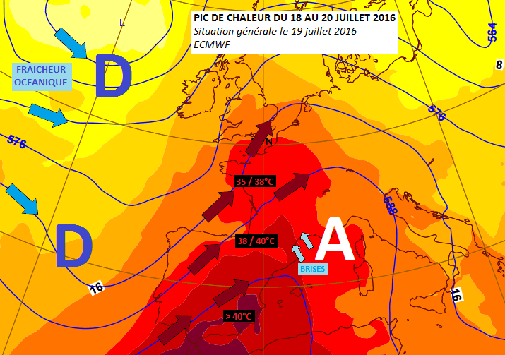 Image d'illustration pour Pas de canicule mais un pic de chaleur bref et intense