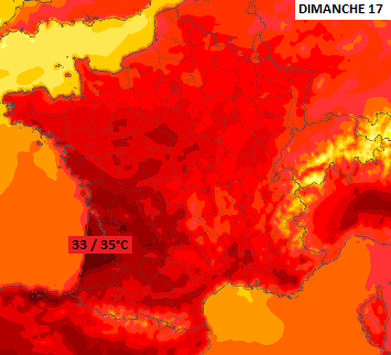Image d'illustration pour Pas de canicule mais un pic de chaleur bref et intense
