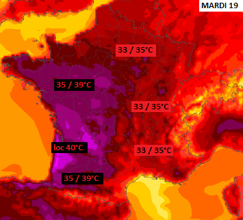 Image d'illustration pour Pas de canicule mais un pic de chaleur bref et intense