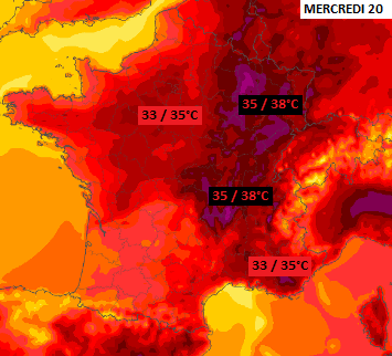 Image d'illustration pour Pas de canicule mais un pic de chaleur bref et intense