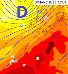 Image d'illustration pour Vers une canicule la semaine prochaine ?