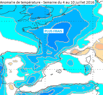 Image d'illustration pour La tendance météo du mois de juillet