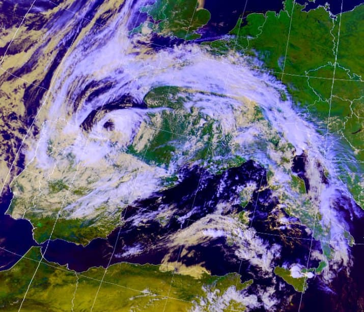 Image d'illustration pour Dépression Stephanie - Risque de coup de vent en Aquitaine ? 