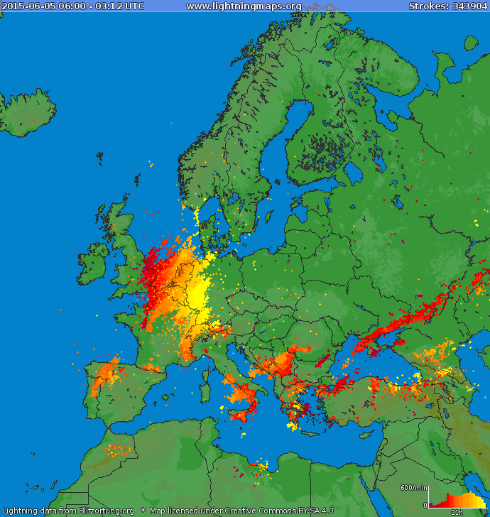 Image d'illustration pour De violents orages interrompent le pic de chaleur en France et en Belgique