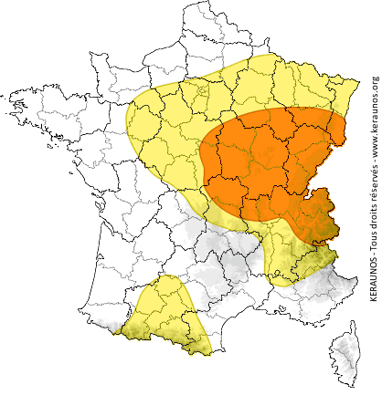 Image d'illustration pour Forte chaleur au Sud et à l'Est mardi et mercredi avant la chute
