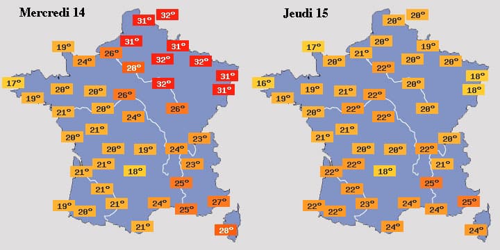 Image d'illustration pour Pluie, orage, fraicheur : changement de temps dès mercredi 