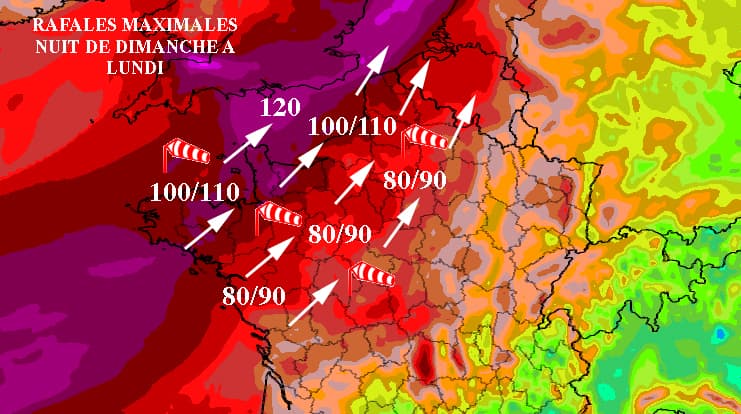 Image d'illustration pour Risque de coup de vent voire de tempête pour le lundi de Pâques
