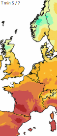 Image d'illustration pour Très forte chaleur au Sud, plus frais au Nord