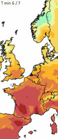 Image d'illustration pour Très forte chaleur au Sud, plus frais au Nord