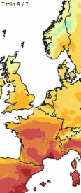Image d'illustration pour Très forte chaleur au Sud, plus frais au Nord